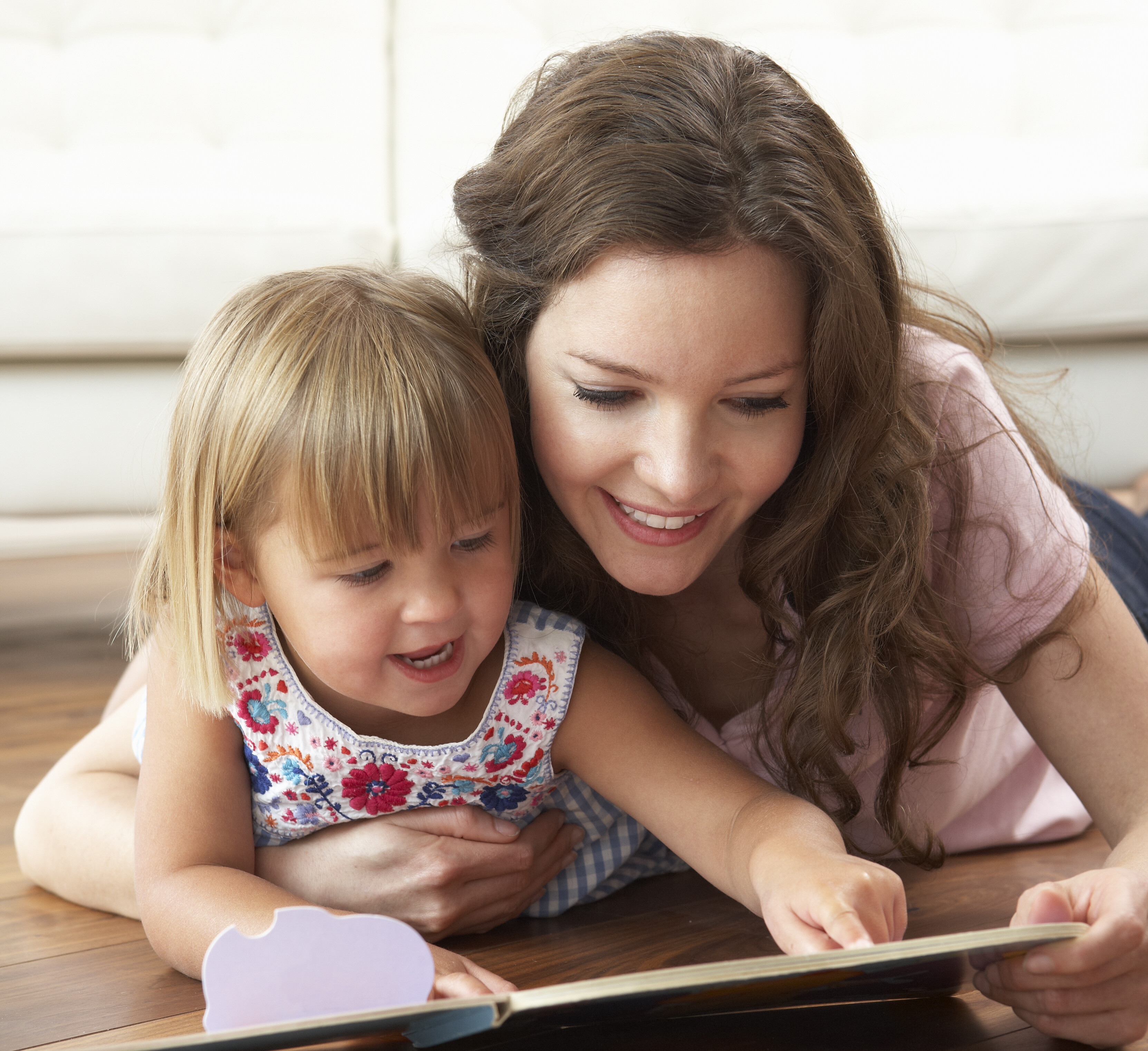 Mother and Toddler Reading